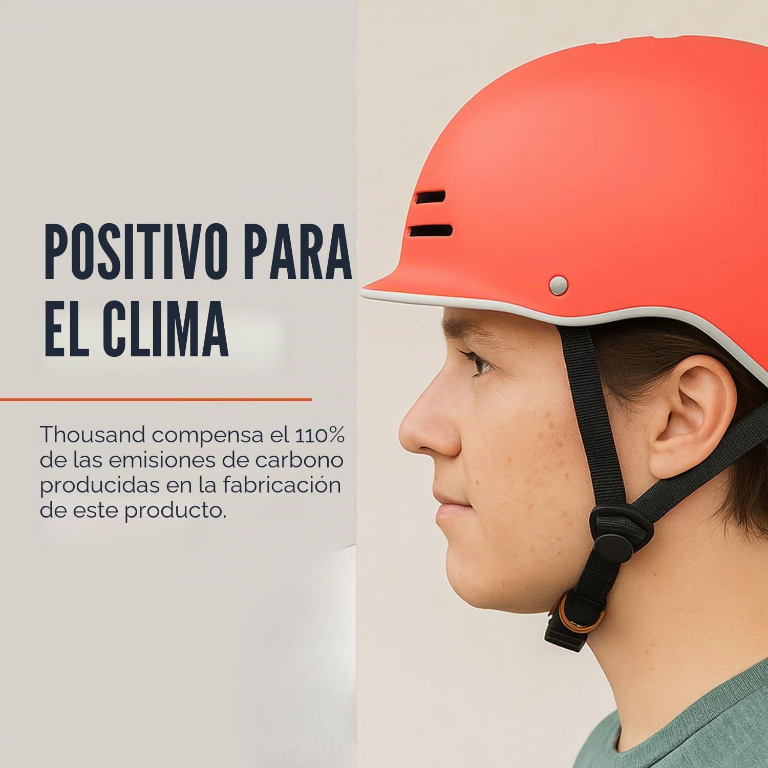 Thousand Casco de Bicicleta para Adultos, colección Heritage, Certificado de Seguridad para Bicicleta, monopatín, Bicicleta de Carretera, Patinaje, Patinaje, Casco de Ciclismo