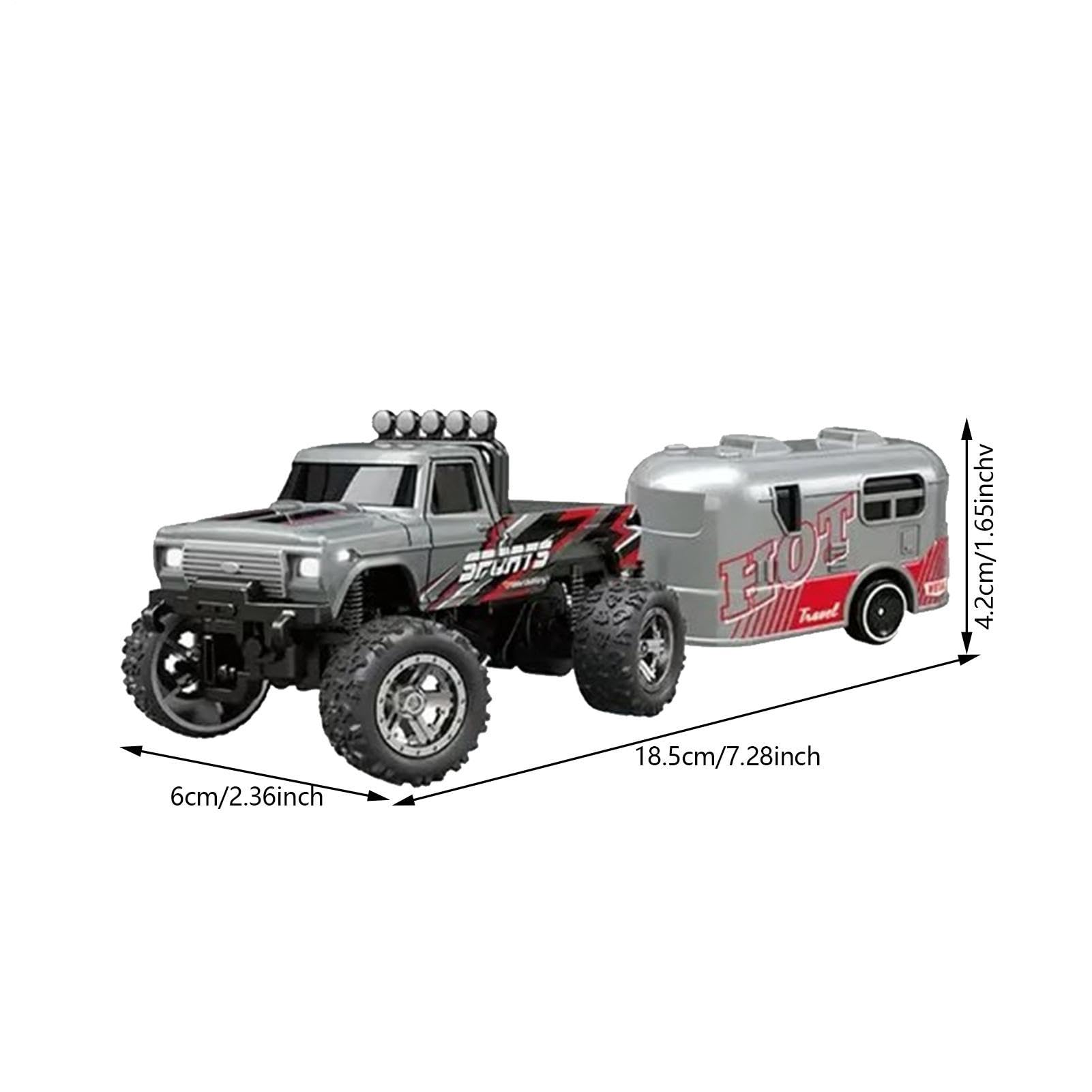 Auto telecomandata per camion, giocattolo per camion telecomandato 1 da 2,4