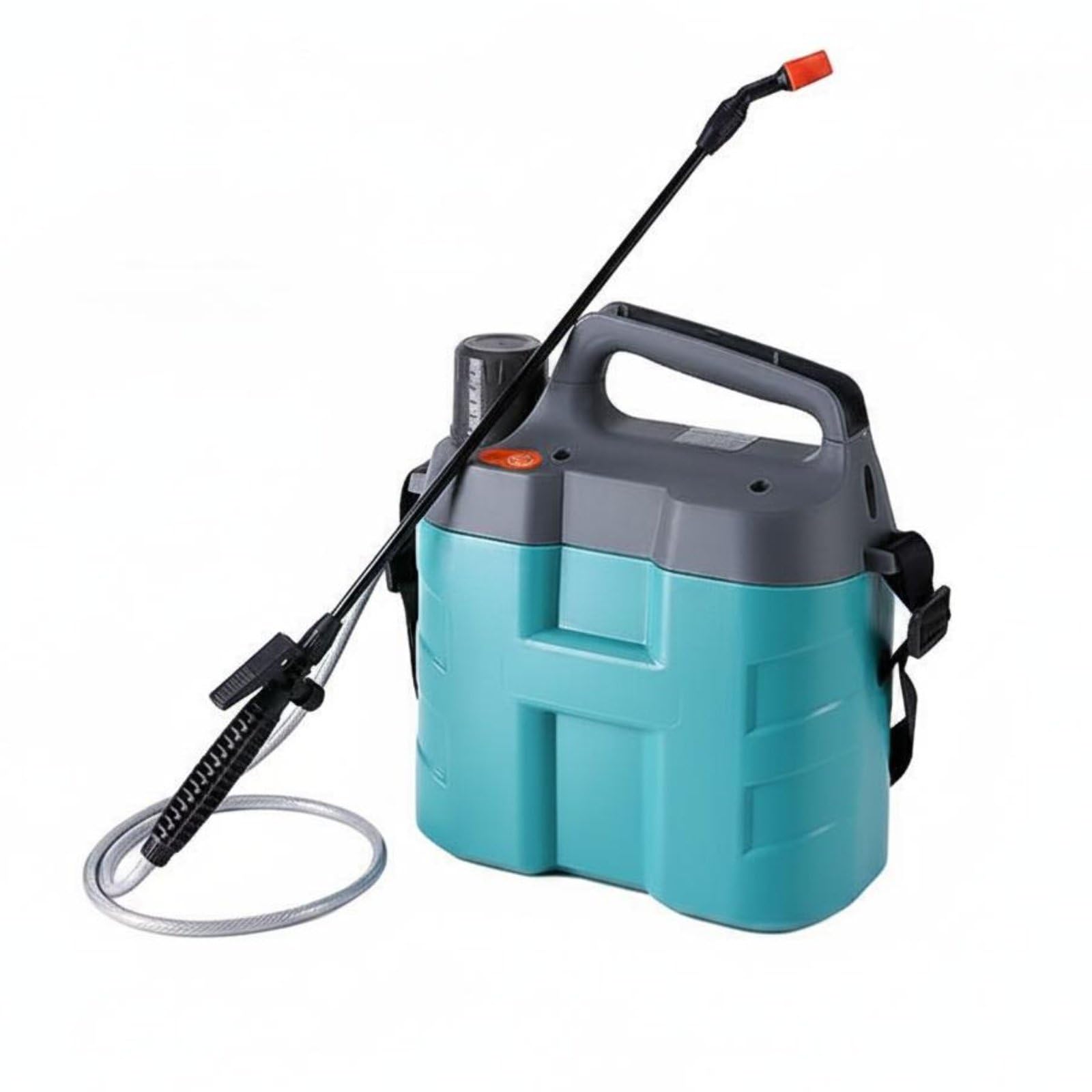Spruzzatore Elettrico Portatile Spruzzino a Pressione Nebulizzatore Vaporizzatore Irrigatore con modalità Getto E Nebbia Regolabili E Tracolla, 8L, Standard