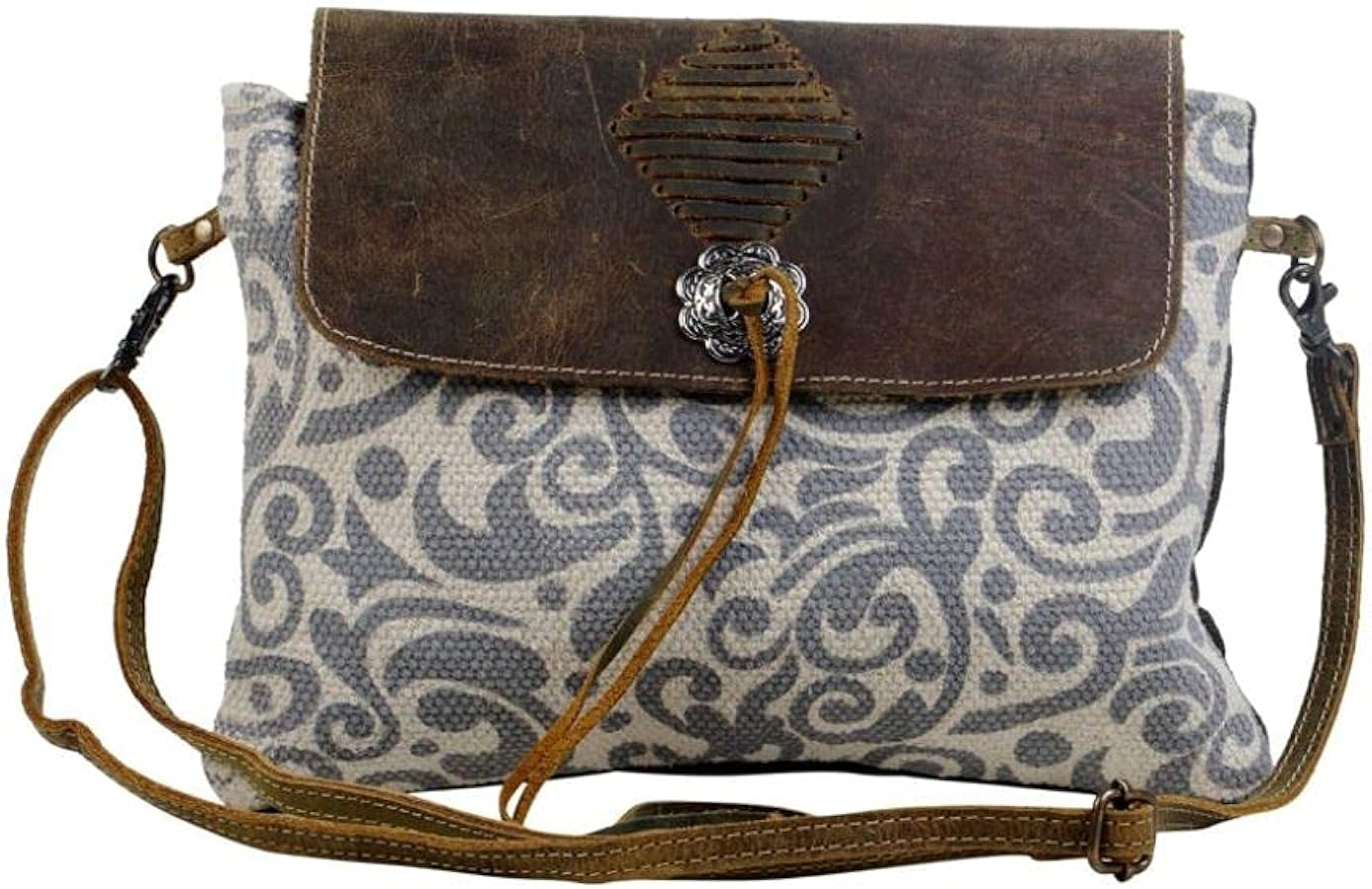 Meravel Mini Pouch Bag (Gray)