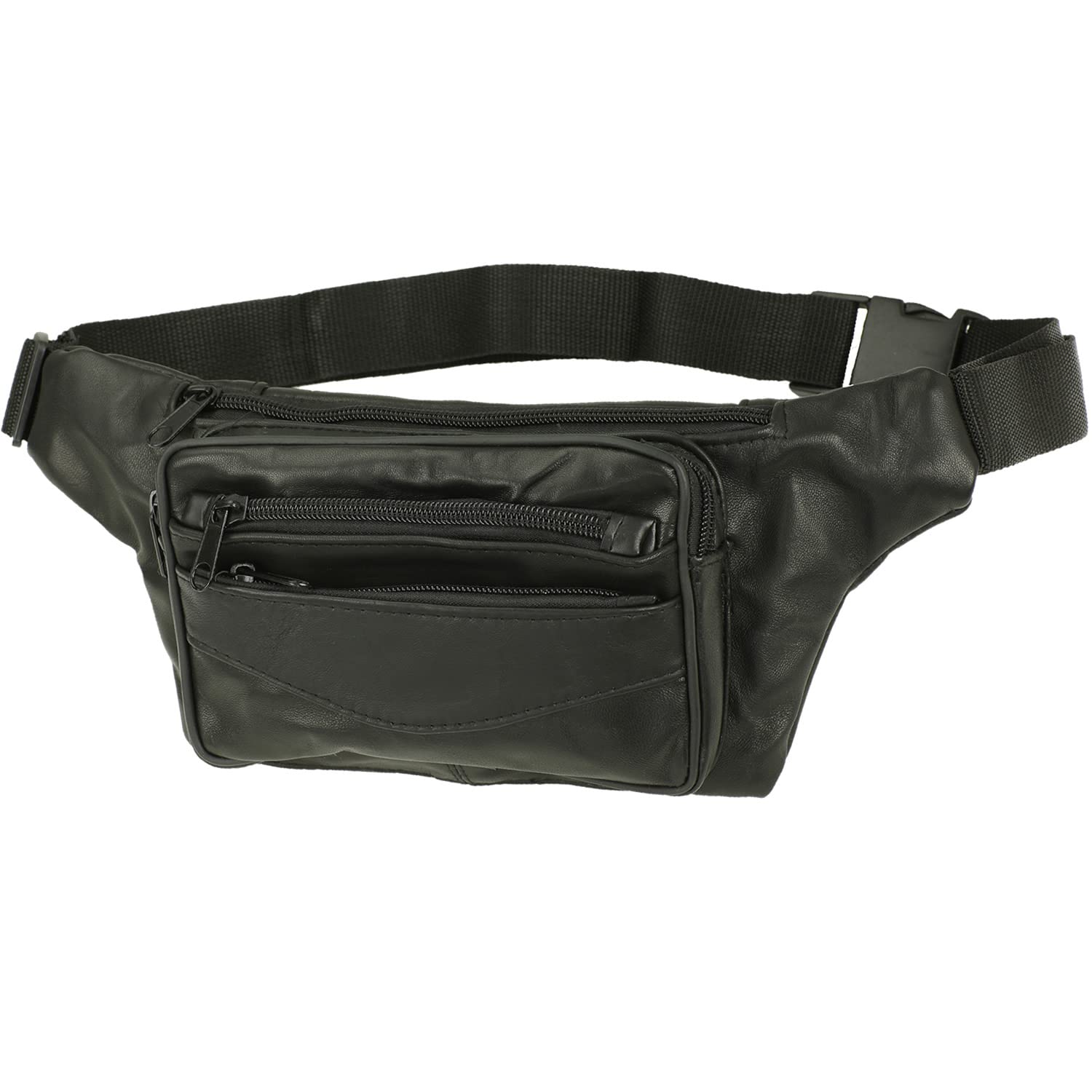  Gürteltasche Echt Leder Schwarz für Sportaktiv Male
| Hüfttasche Schwarz Crossbag mit Echt Leder für Outdoor Aktivitäte