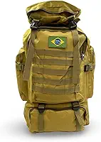 Mochila Tática para Camping, Trilha e Aventura, Masculina, Cargueira