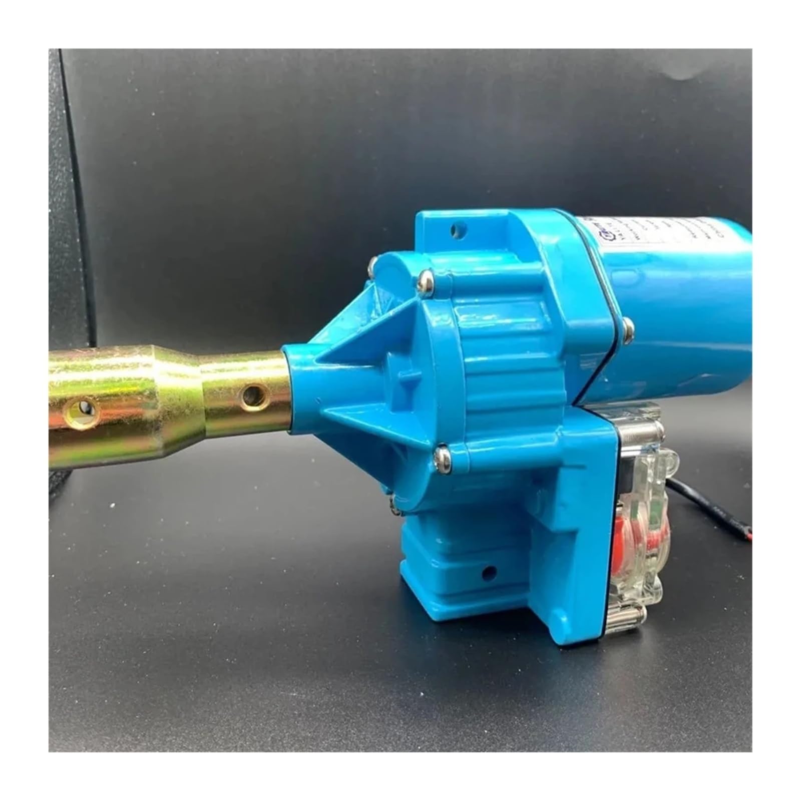 100W Rolled Electric Motor, Greenhouse Plastic Film, Wind Machine, 24V Ventilation Curtains for DIY Use(Single Motor)