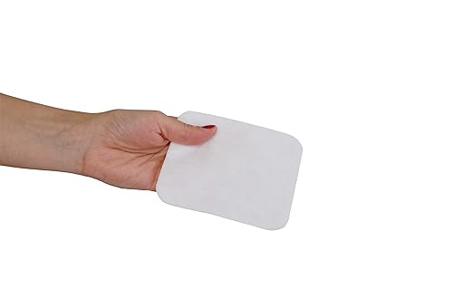 Miniatura 5 de Baby Organic - Almohadillas secas grandes, 100% algodón, cuadrados para el cuidado del bebé (orgánico, 360 unidades)