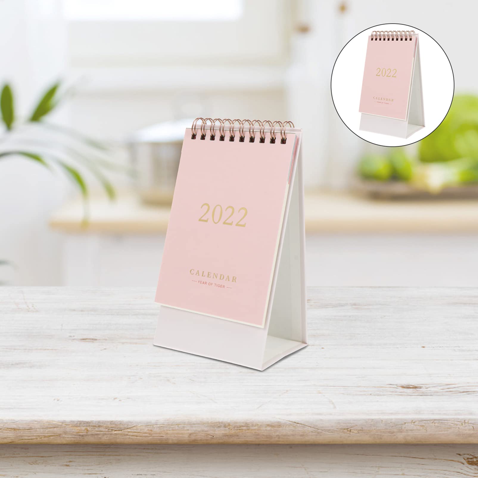 Tofficu 8pezzi Calendario Da Scrivania Decorativo e Salvaspazio Per Ufficio e Scuola Struttura Design Elegante e Resistente