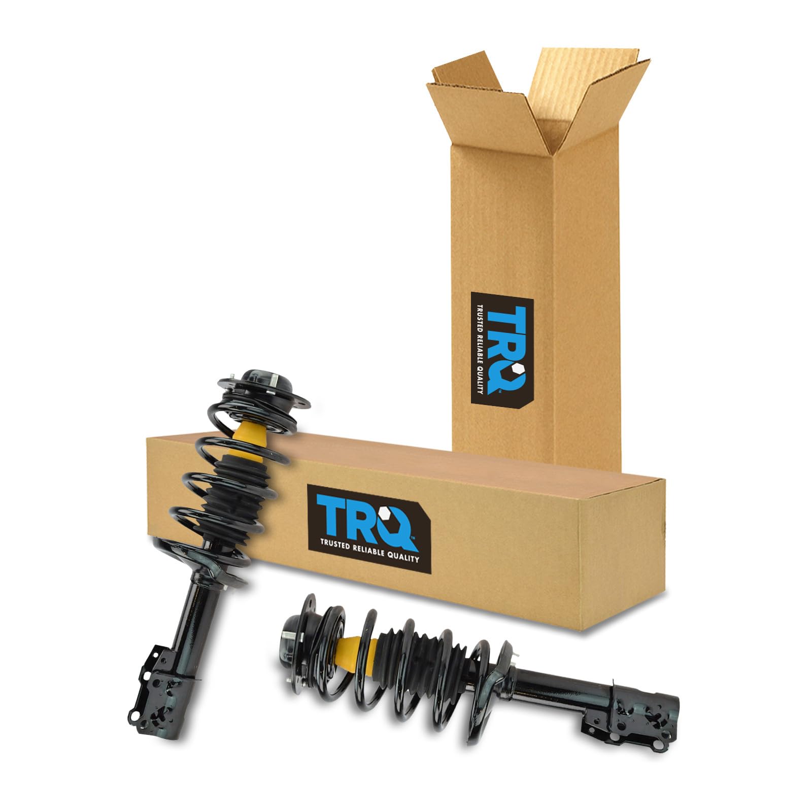 TRQ Front Strut and Spring Assembly Set 2 Piece