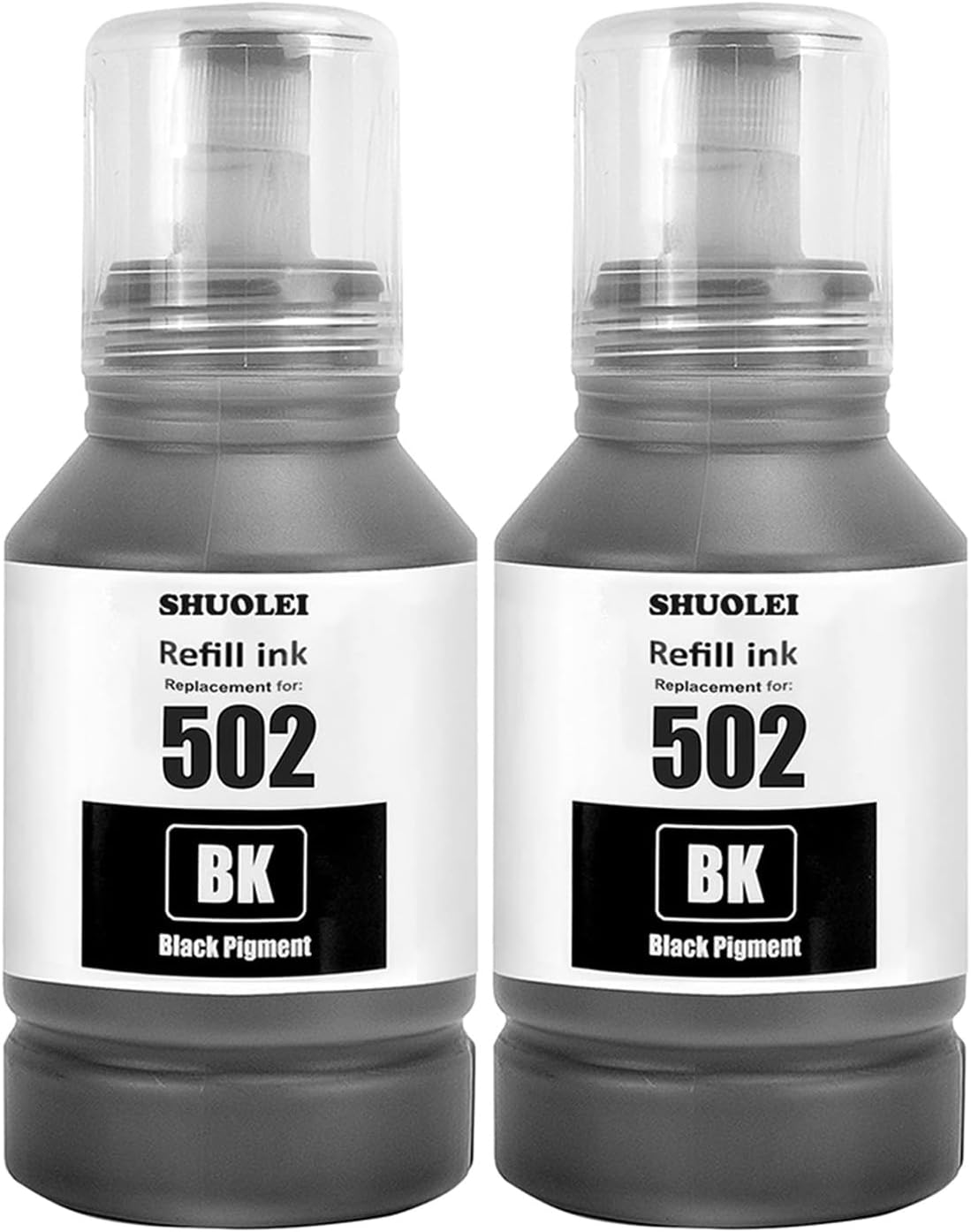 SHUOLEI 502 T502 Ink Compatible with Epson 502 T502 Refill Ink Bottle