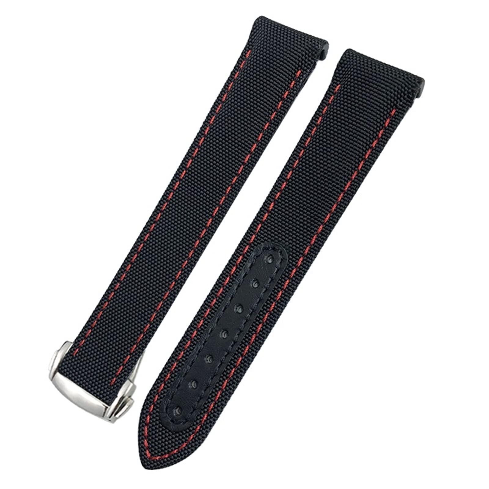 Bracelet nylon incurvé 20mm Omega Seamaster évite espace boîtier - 7