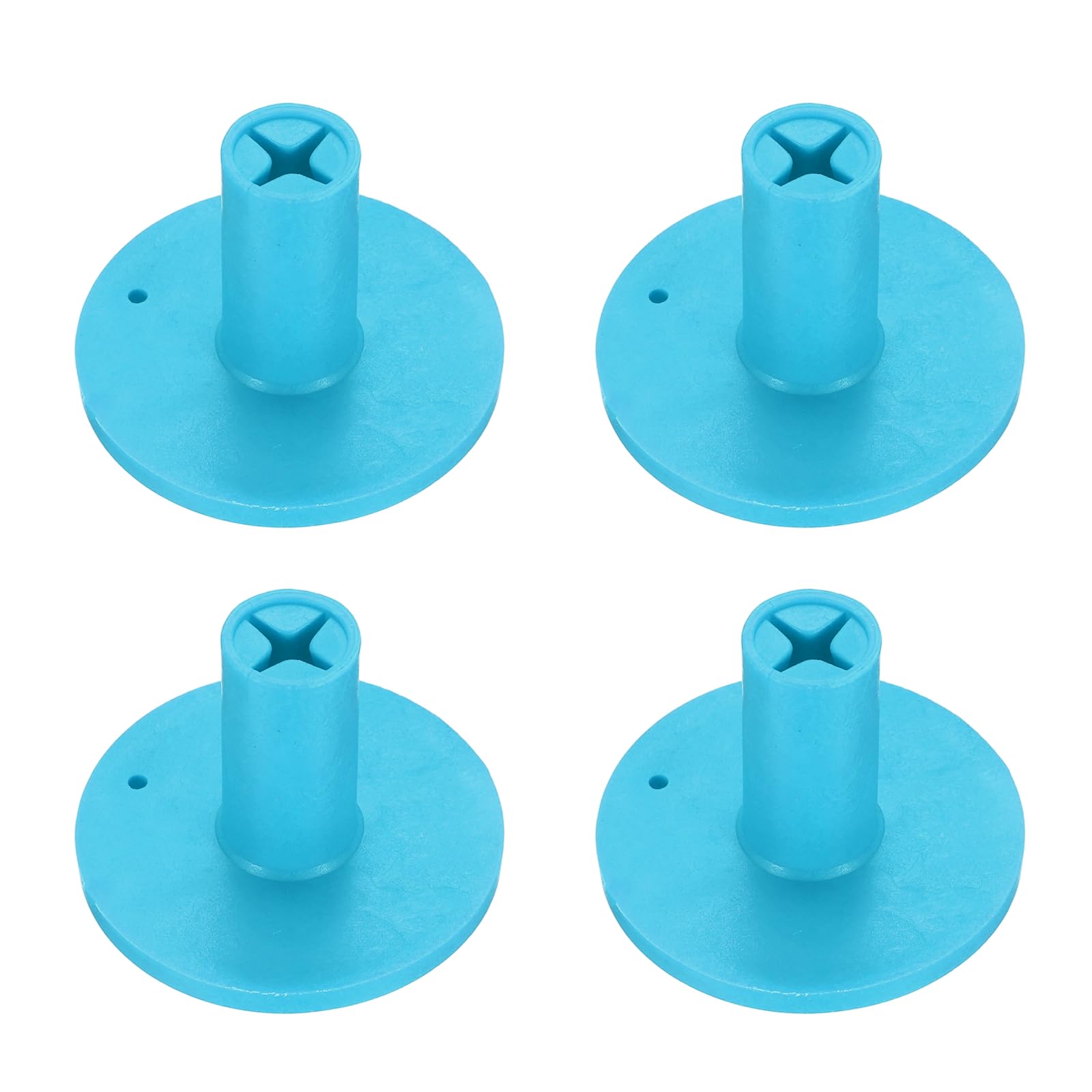 YELARXI Rubber Golf Tee, Golf Practice Tees Training Driving Range, Non-Slip Golf Mat Tees with Holder,1.5Inch & 8Pcs & Blue- Fit for (Indoor or Outdoor Hitting Mat/Courses/Backyards)