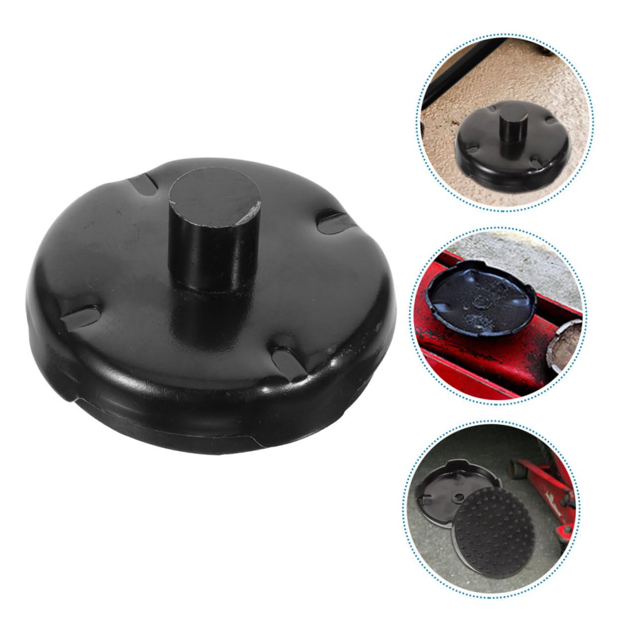 Beatifufu Hydraulic Jack Adapter Car Jack Supply Jack Pad for Floor Jack Jack Pad Mat Prevents Sturdy Material Pressure Distribution Work Efficiency