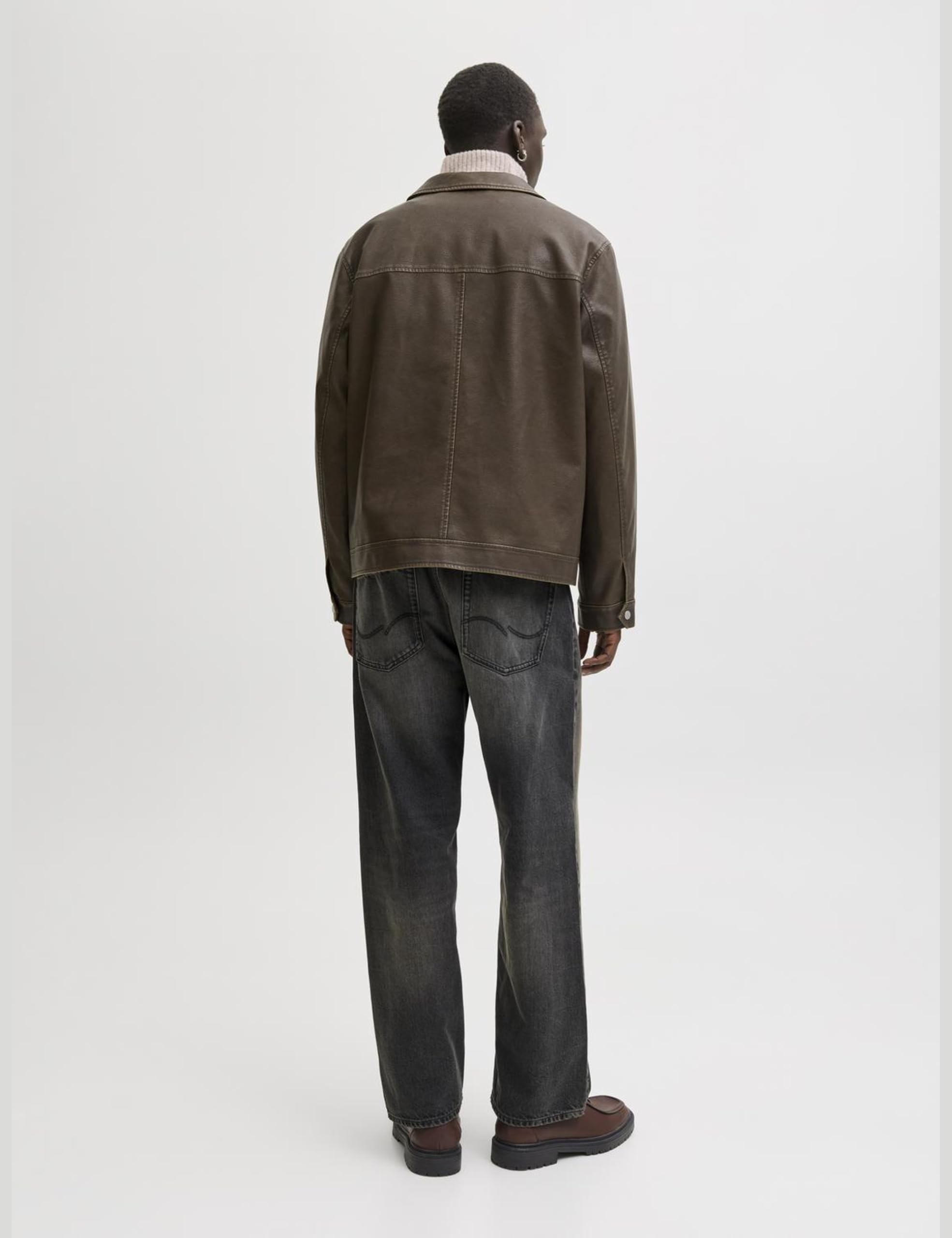 JACK & JONES Jjecasablanca Pu Jacket Noos Jjecasablanca Pu Jacket Noos Hombre (Pack de 1)
