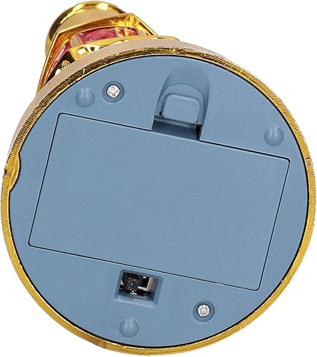 Miniatura 9 de TOPINCN Lámpara de vela decorativa de luz eterna budista retro con cuentas de dios de la riqueza, lámpara de regalo de Buda lámpara decorativa LED