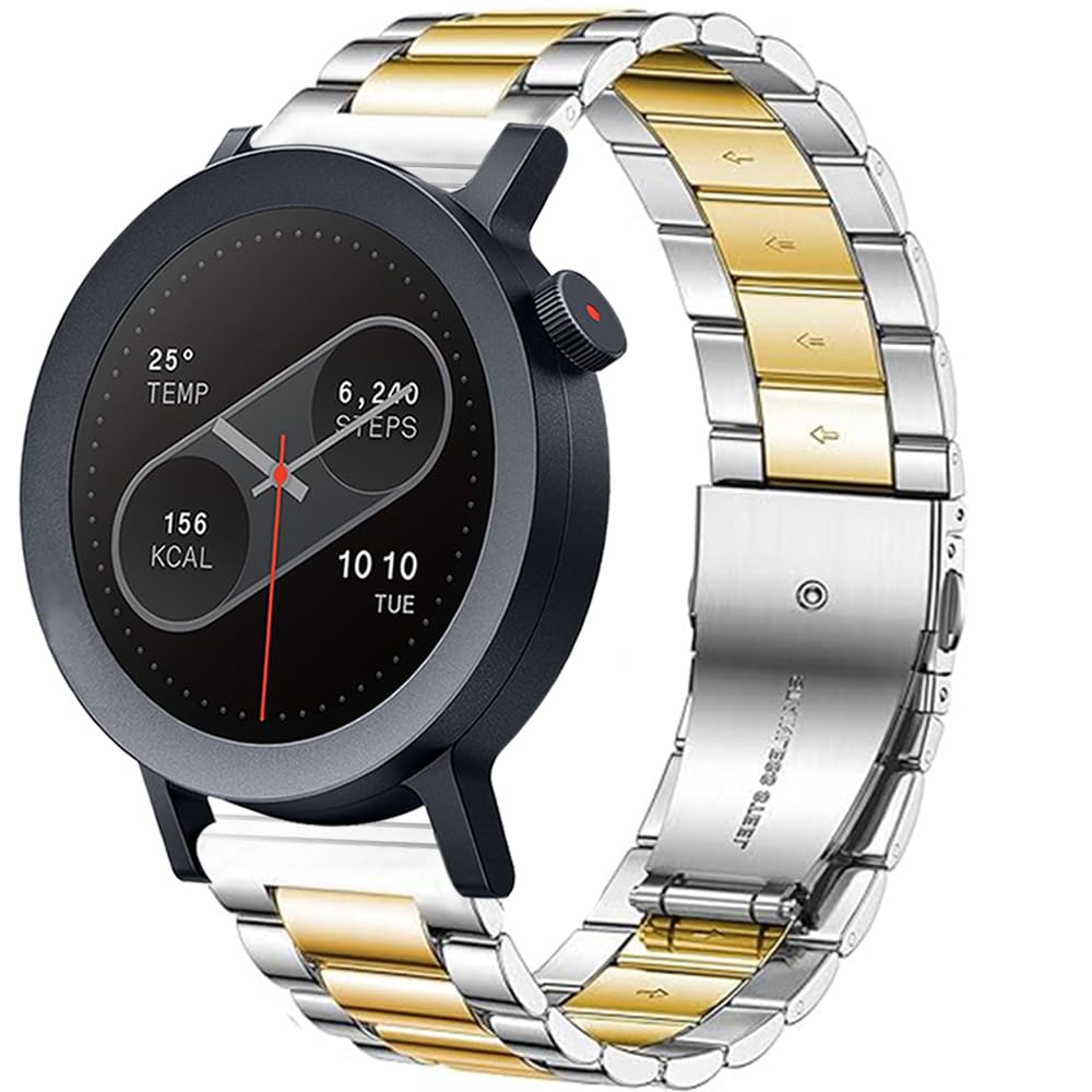 Lamshaw Compatible with CMF Watch Pro 2 Band, Quick Release Stainless Steel Metal Replacement Straps Compatible for Compatible with CMF Watch Pro, Watch Pro 2 Smartwatch