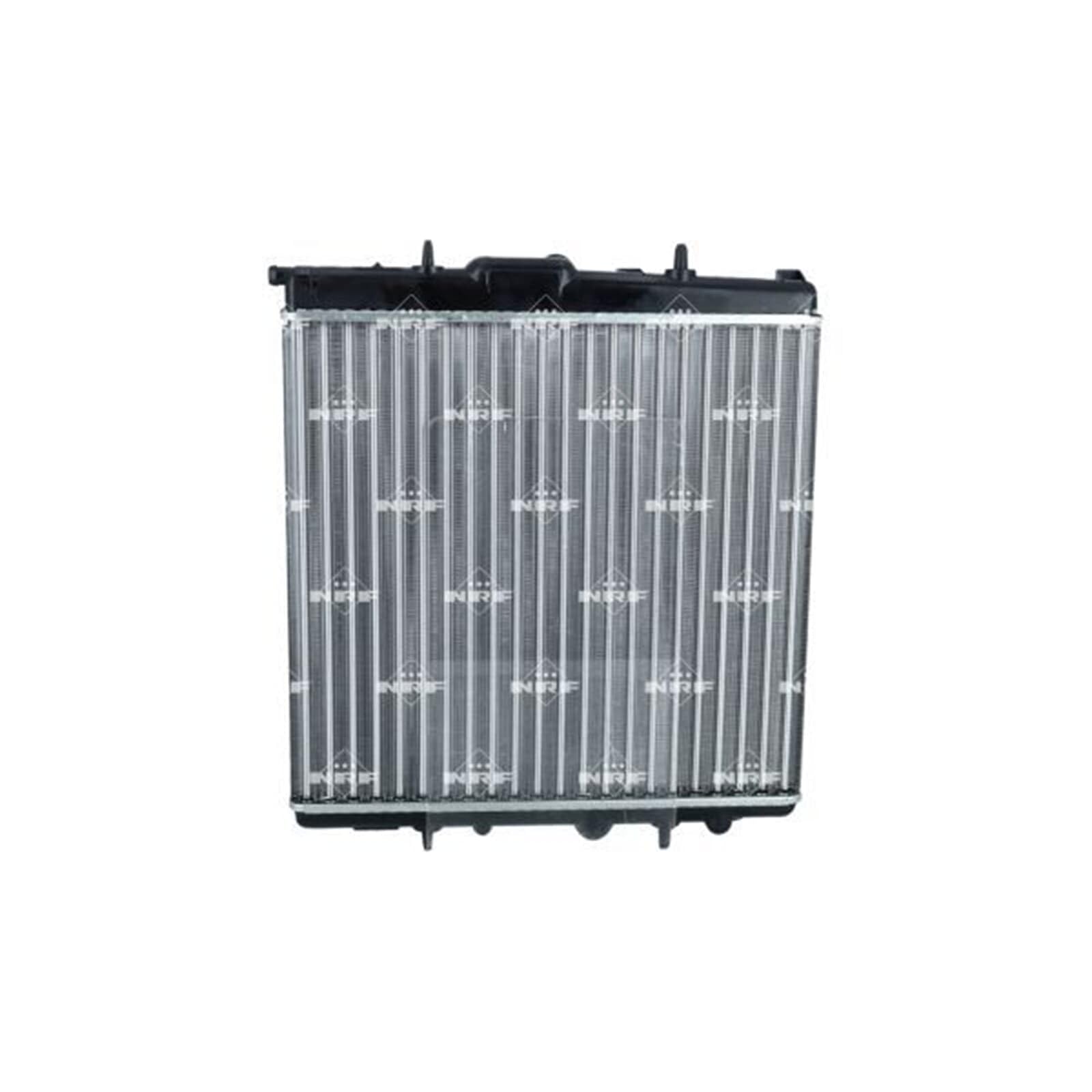 NRF Radiador refrigeración del motor Ancho de red 380mm Longitud de red 395mm Profundidad de red 23mm Compatible con PEUGEOT 206 Fastback 2A/C 509523A