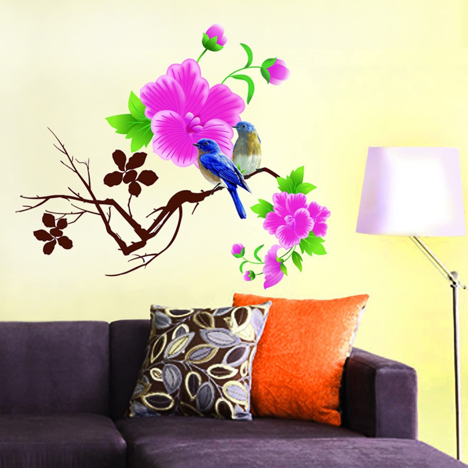 god & god's Vinyl Large Wall Sticker Just Peel & Stick Size 50 Or 60 Cm Pack Of 1 (Code Gs138, self adhesive