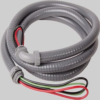 Diversitech 6-12-6NM Number-6 Non Metallic Conduit Whip, 1/2" x 6 AWG 10 THHN