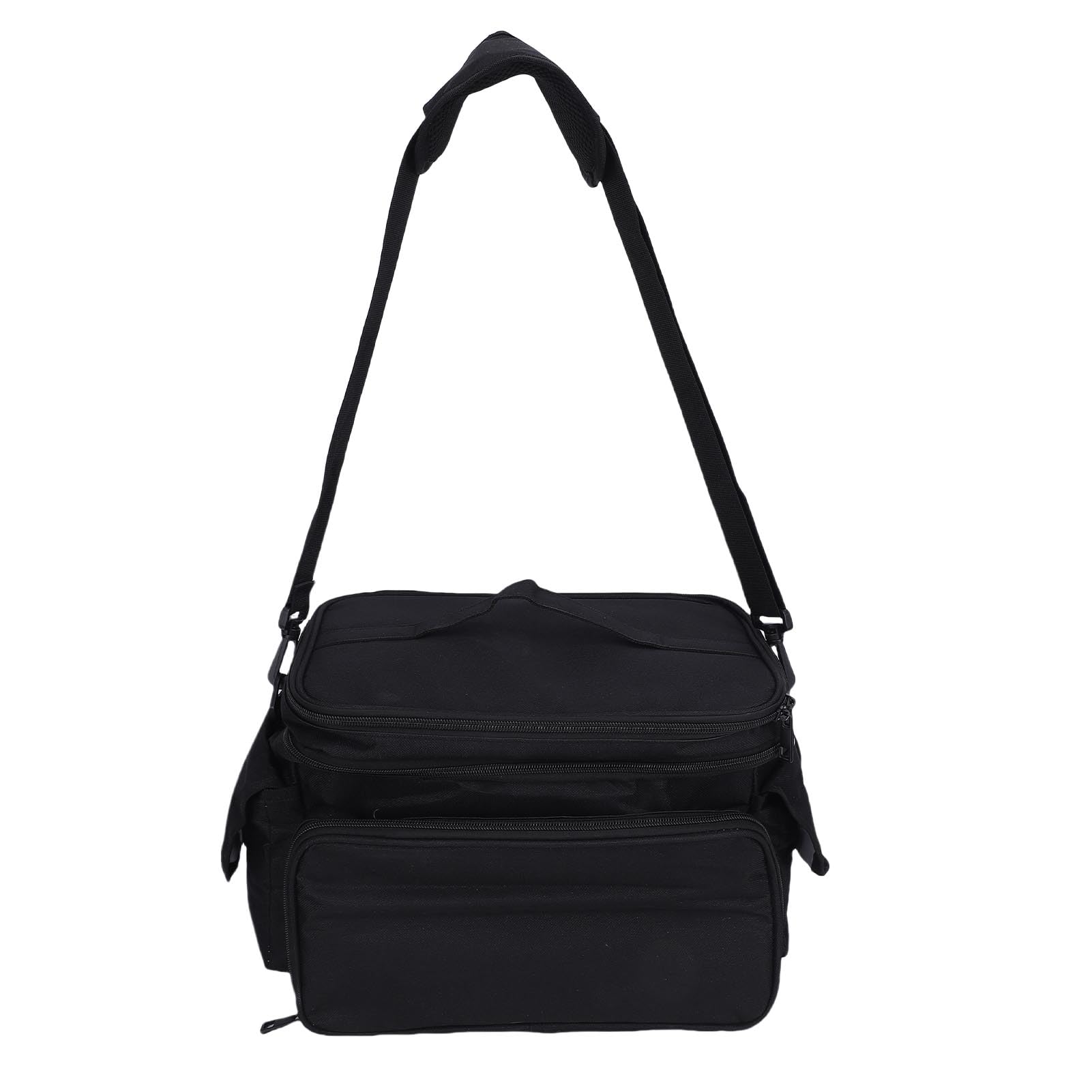 Sac organisateur de couture 2 couches avec rangement aiguilles et ciseaux