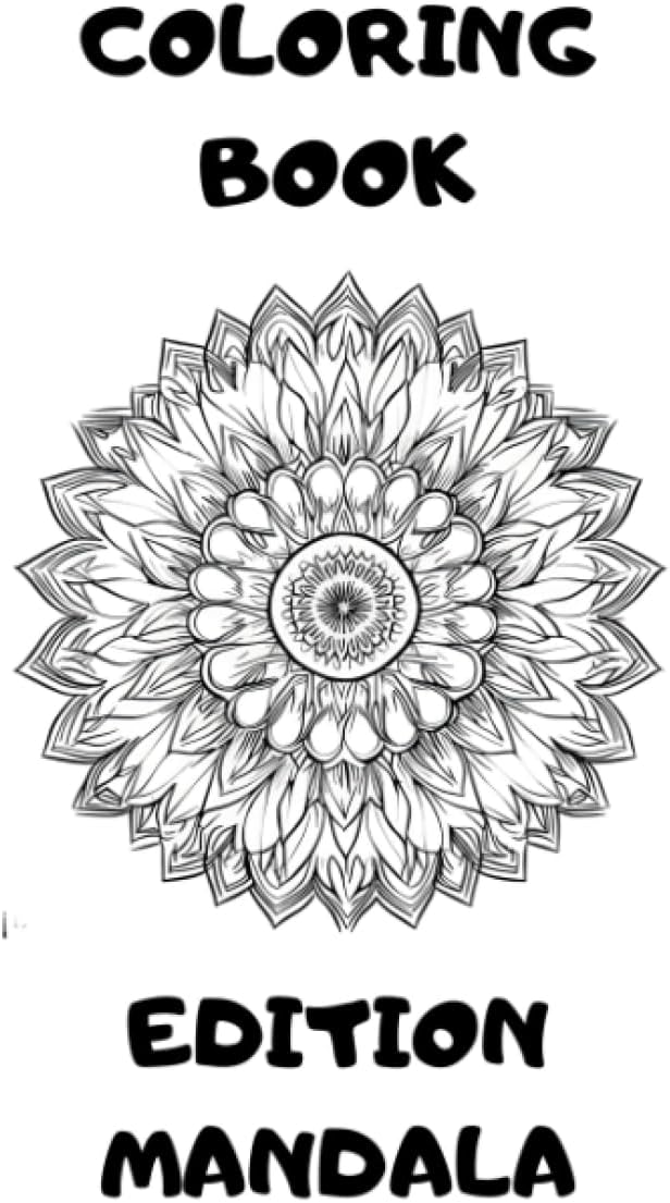 Coloring Book: Edition Mandala