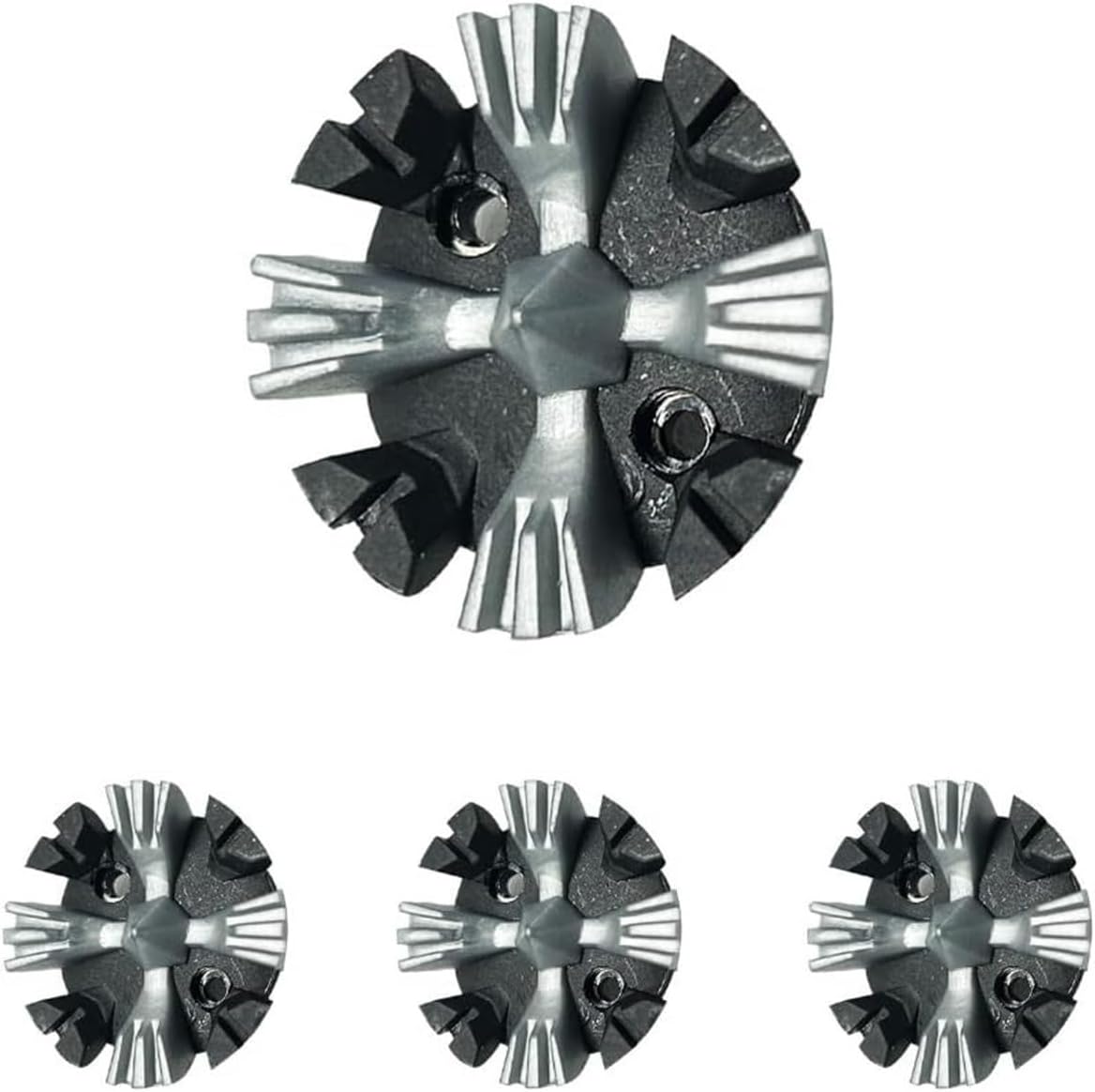 50Pcs Fast Twists Turn Screw Studs Nonslip Golf Spikes Pin Easy to Install Compatible with Soft Spikes & Most Golf Shoes