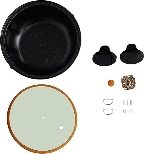 Miniatura 5 de Olla a presión de acero inoxidable de 8 l2.11 galones, ollas de presión para cocinar, olla de sopa antiadherente en forma de calabaza, olla a