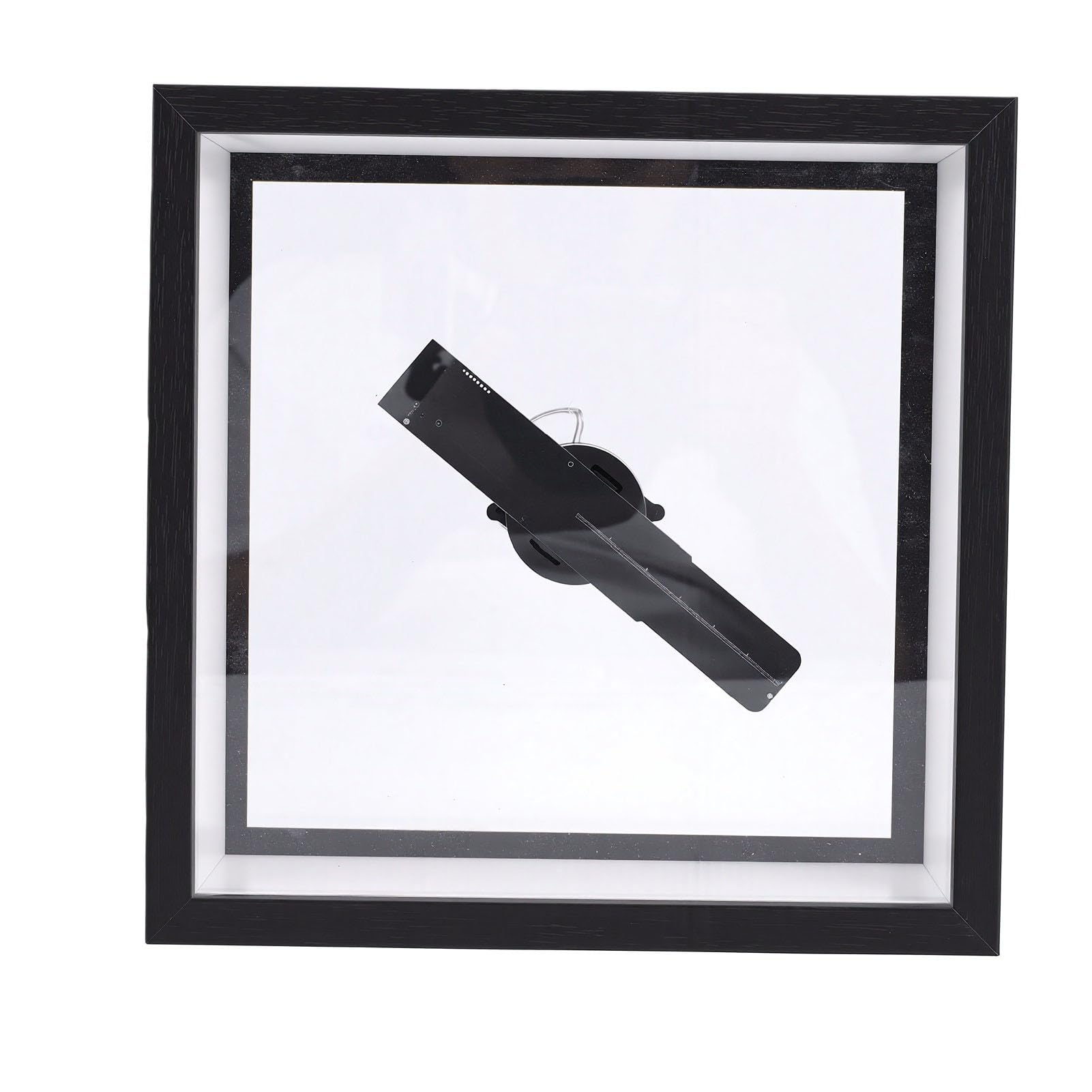 ASHATA 3D Holografischer Lüfter mit Abdeckung für Geschäftsanzeige