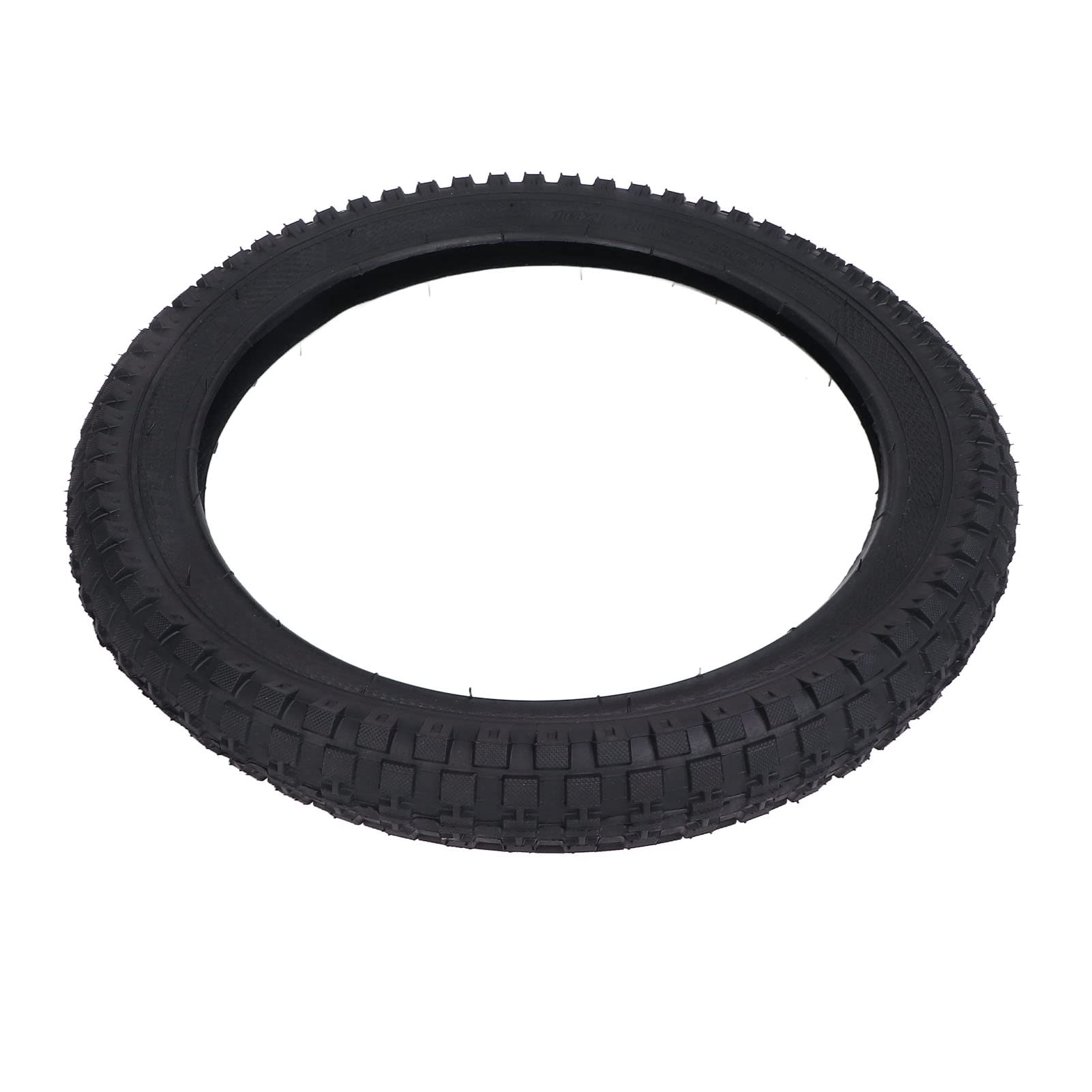 SustVita Children's Mountain Bike Tires for 12/14 / 16/18 / 20 Inch Wheels, 2.4 Width with Patterned Tread for Enhanced Grip Bike Tires and Improved Stability (16 * 2.4)