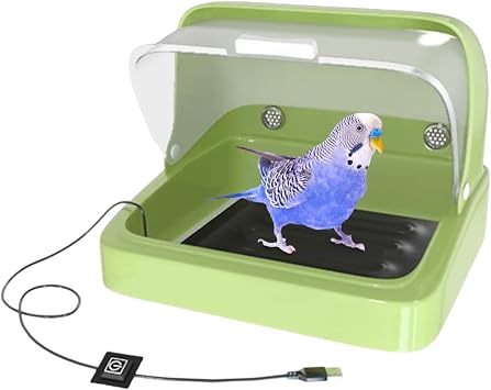 Chick Brooder Box 3 Temperature Adjustable, Breathable Mesh Nesting Box