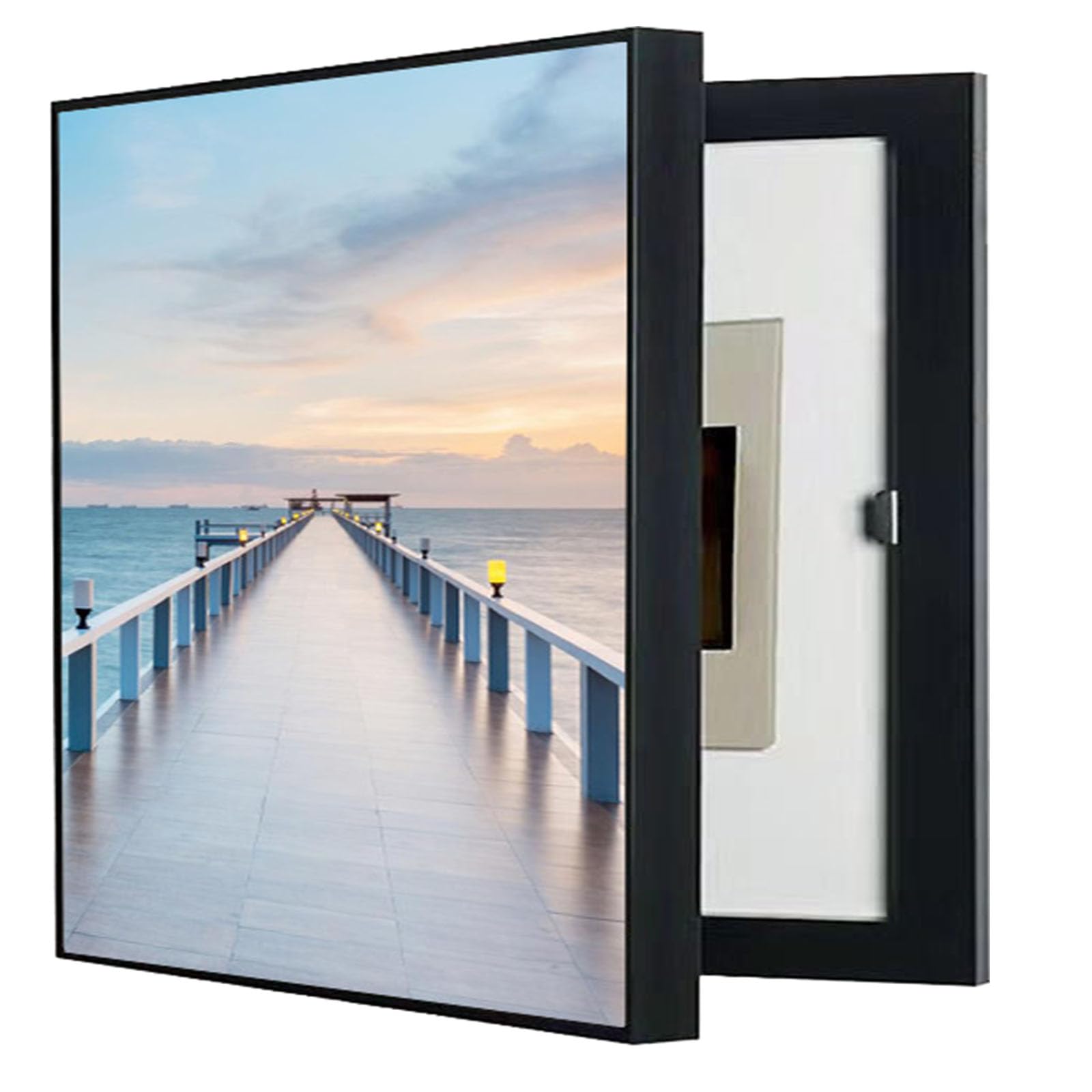 Copertura Contatore Elettrico Decorativa Quadro Elettrico Pittura Decorativa Copertura del Quadro Elettrico A Parete Casa Soggiorno Murale Moderno,05,35 * 45cm