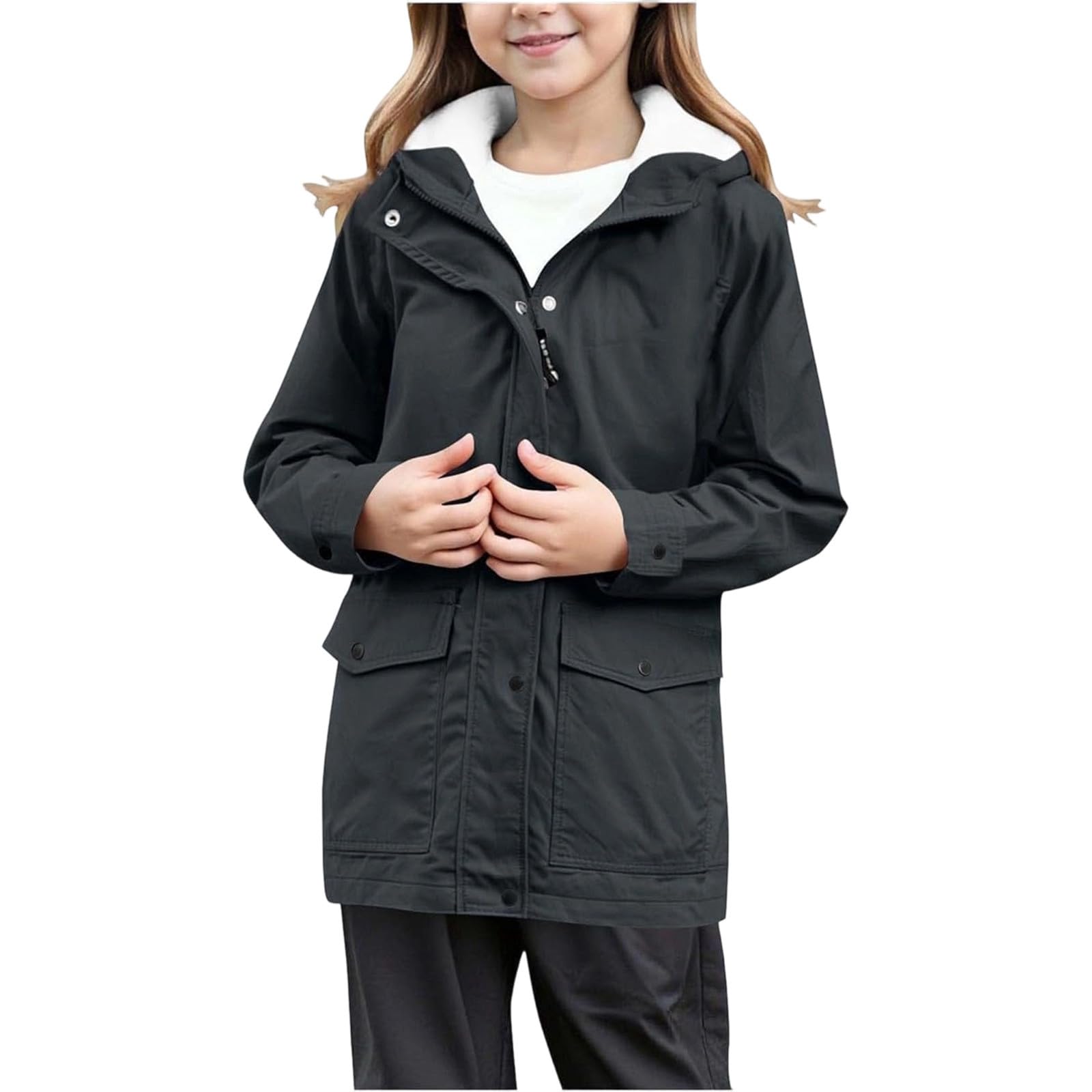 Kinder Regenjacke wasserdicht Jungen und Mädchen ultraleichte Windbreaker sommerregenjacke für kinder dünne jacke mädchen mit Taschen Gestreift Gefüttert Regenmäntel Kapuze Reißverschluss Verstellbare