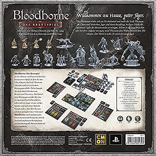 CMON, Bloodborne: Das Brettspiel, Grundspiel, Expertenspiel, Dungeon Crawler, 1-4 Spieler, Ab 12+ Jahren, 60+ Minuten, Deutsch, Mehrfarbig, Bunt – Bild 4