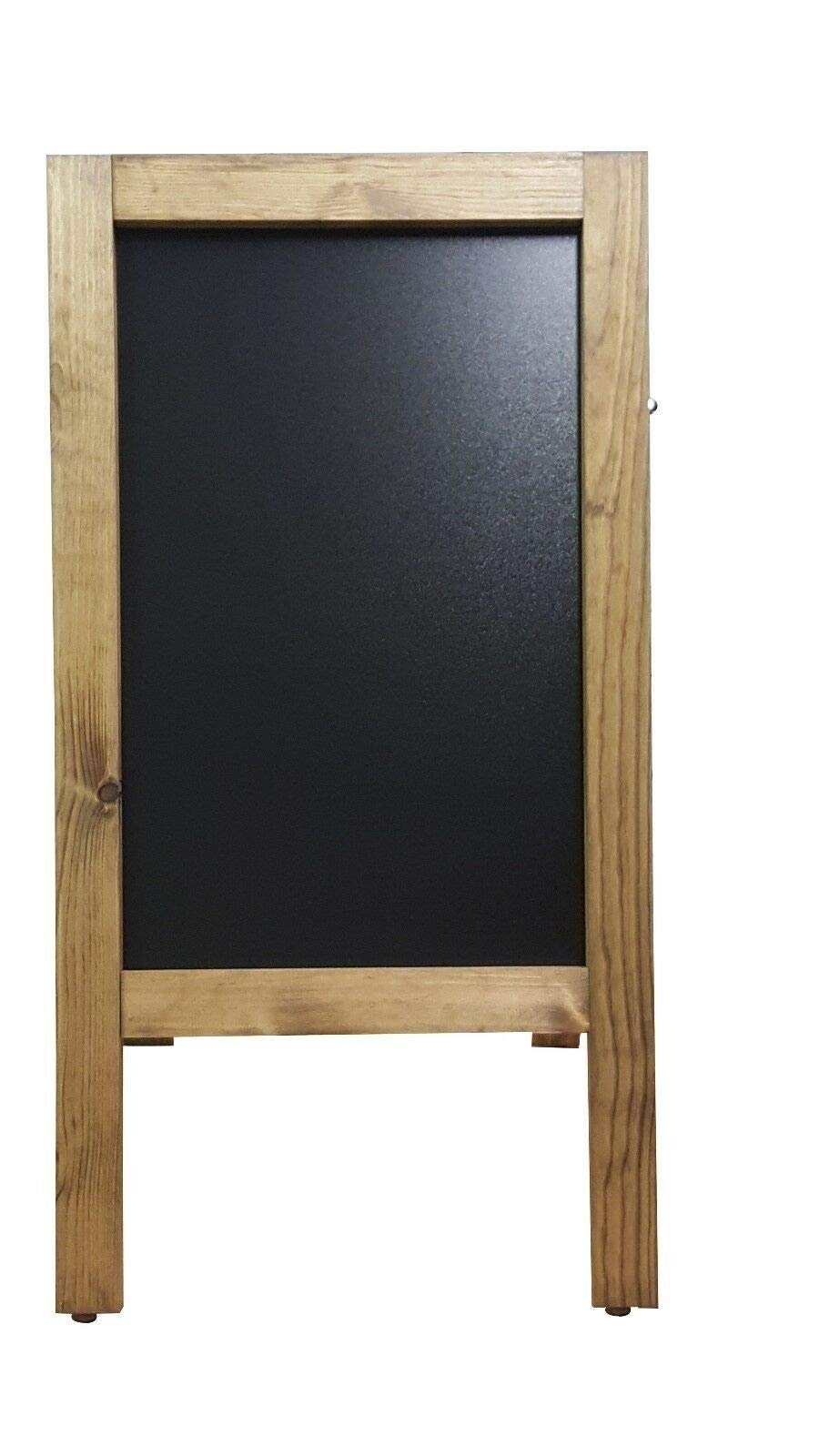 A Board Chalkboard Blackboard Pavement Board Dark Oak for USE