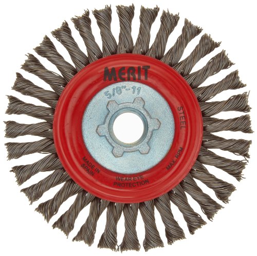 Norton Stringer Bead Knot Wire Brush, Carbon Bristles, 0.020