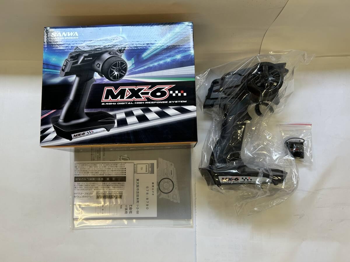 SANWA サンワ MX-6 2.4G RX-391 RCプロポ 送信機 受信機 セット RX