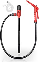 Vista 7 de Bomba de transferencia de combustible portátil alimentada por batería/carga USB - Bomba de gas con parada automática para lata de gasolina de 5