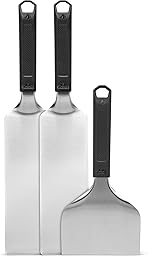 Napoleon® BBQ Accessory - GATL012 - Griddle Starter 3-piece Set, Includes 2 Spatulas, One Scraper, 3 Sided Beveled Edges