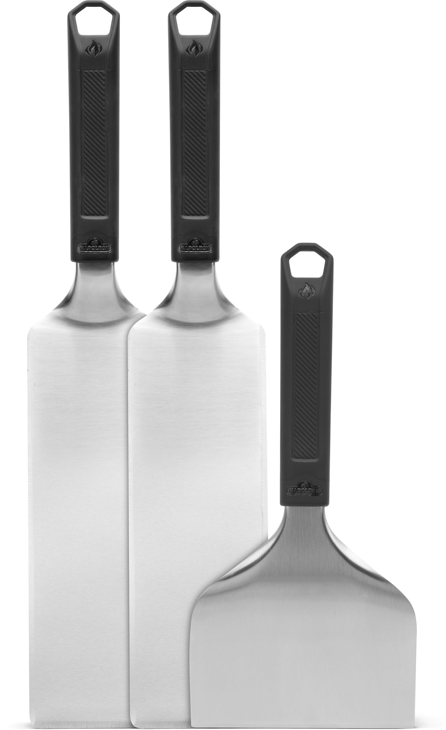 Napoleon® BBQ Accessory - GATL012 - Griddle Starter 3-piece Set, Includes 2 Spatulas, One Scraper, 3 Sided Beveled Edges