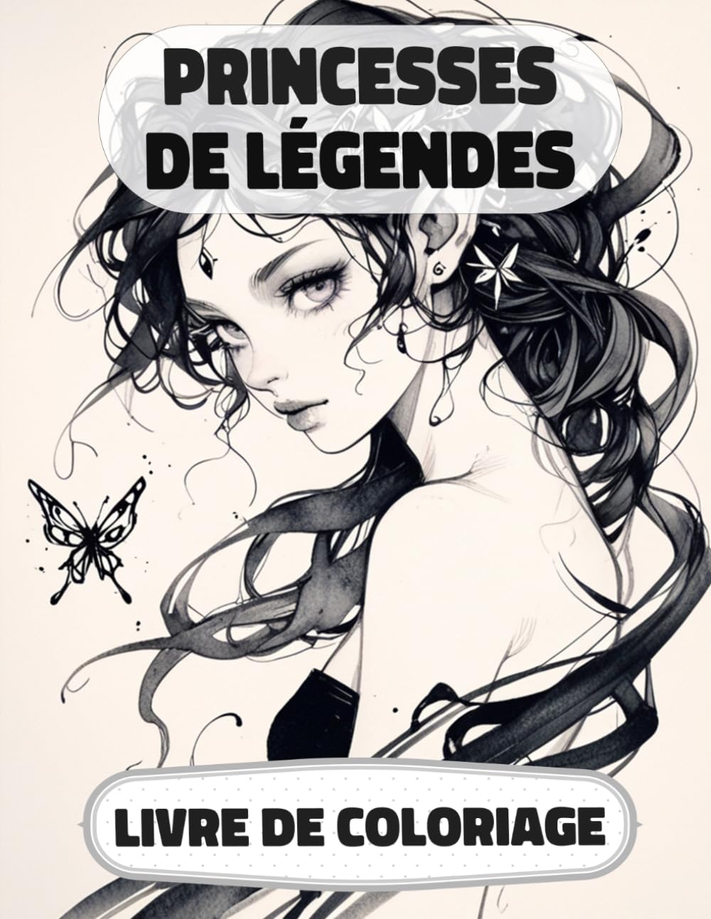 Princesses De Légendes Livre De Coloriage: Pages A Colorier De Reines Fantastiques Enchantée Femme Royale Magique Impératrice Fille Mythique Contes ... Relaxation | Pour Enfant Adulte Ado Senior
