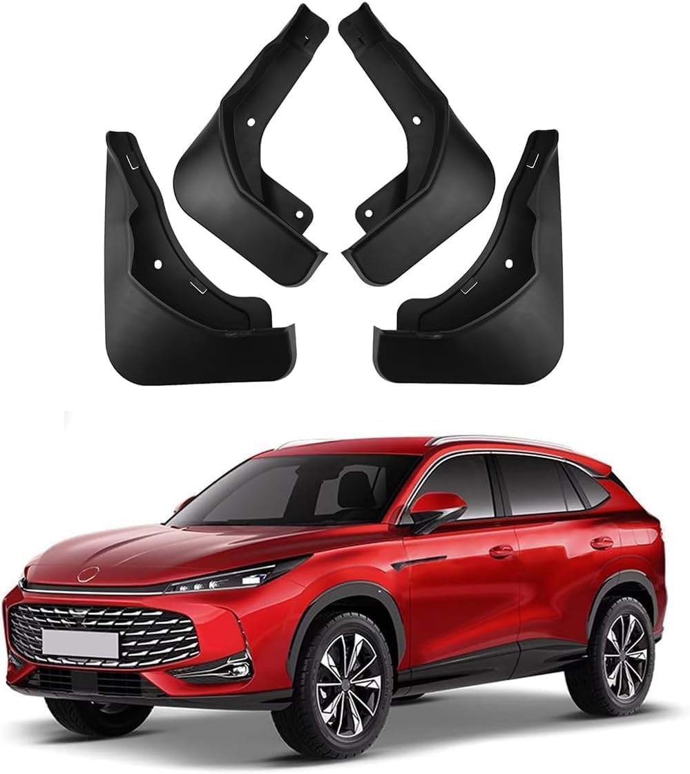 NYSLDSCO 4Pcs Premium Mud Flaps for MG HS 2025+ Front and Rear Splash Guards Durable Mudguards Protection Against Road Debris