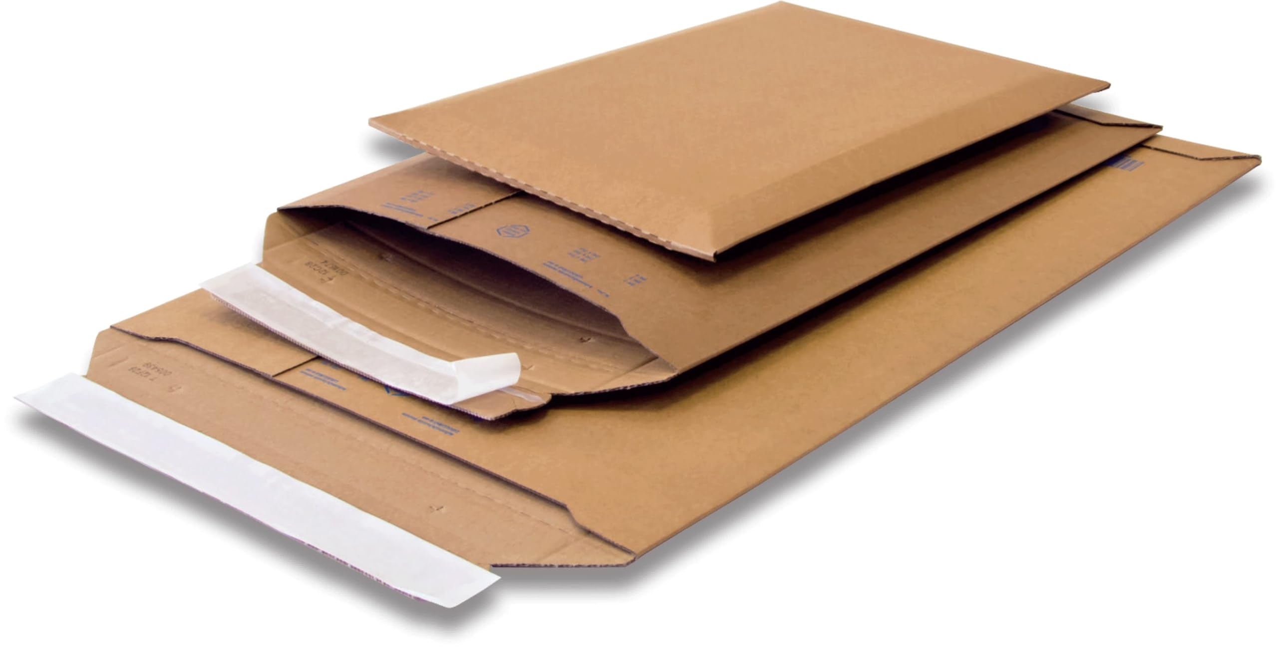 Wellpapp-Versandtasche, B3, braun, Abm (LxB): 370x540mm, mit Selbstklebeverschluss, 225 Stück, Verpackungsheld