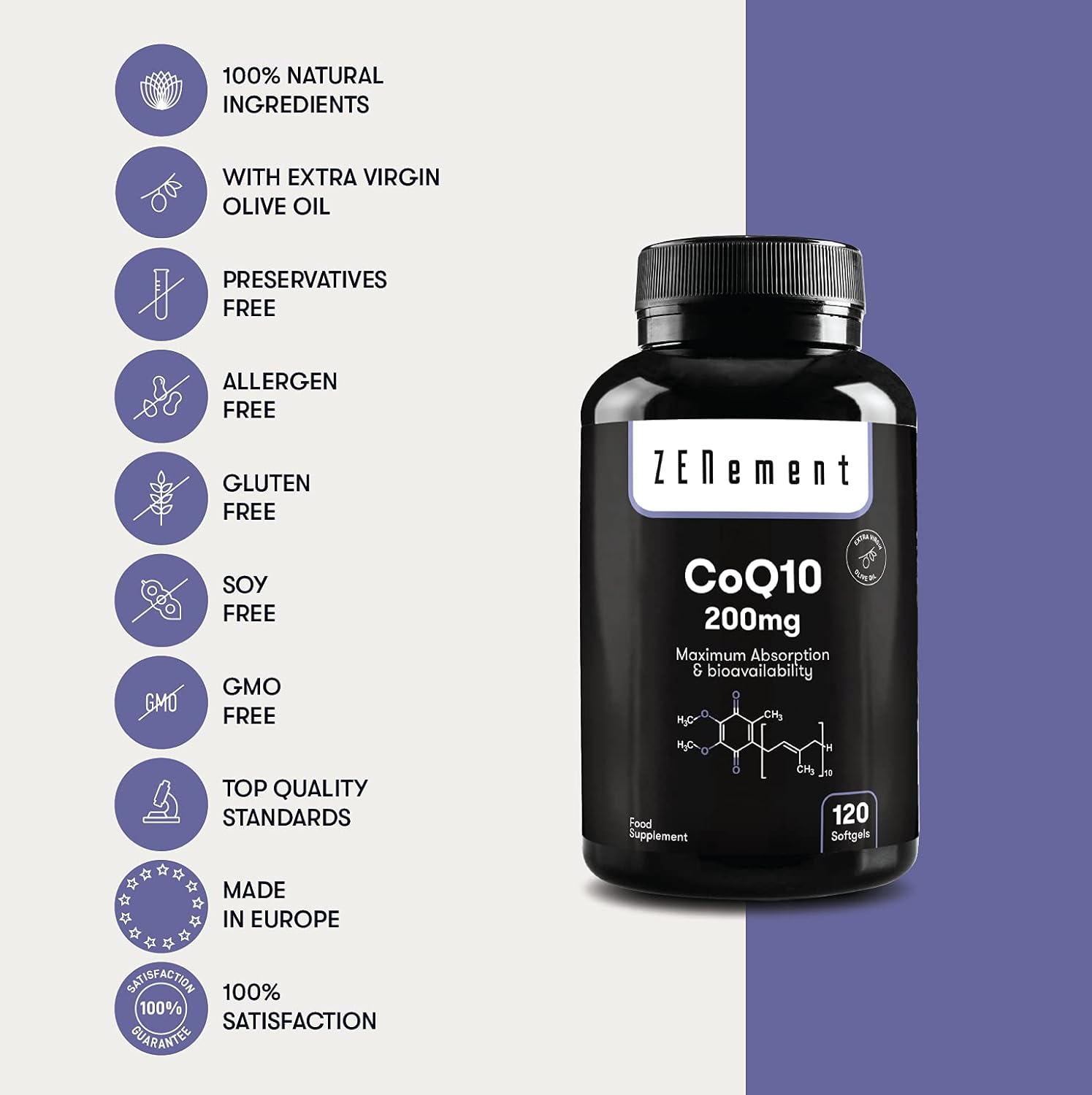 Buy Coq10 Maximum Absorption Bioavailability Cardiovascular Health Insulin Sensitivity Blood Sugar Energy Endurance 200 Mg 120 Softgels 100 Natural Coenzyme Q10 Non Gmo Gluten Free Online In Indonesia B07b8h9mhr