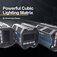 Vista 4 de COLBOR CL60 LED Light, 2700-6500K Bi-Color LED Light, 65W Video Light, Max 80W, CRI 97, 50673Lux, 10 FX Effects, 46 Simulation Scenarios, with V