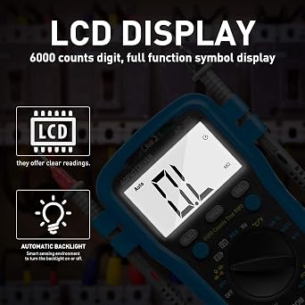 Digital Multimeter AP-39C Auto Ranging TRMS Multimeter