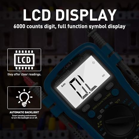 Digital Multimeter AP-39C Auto Ranging TRMS Multimeter
