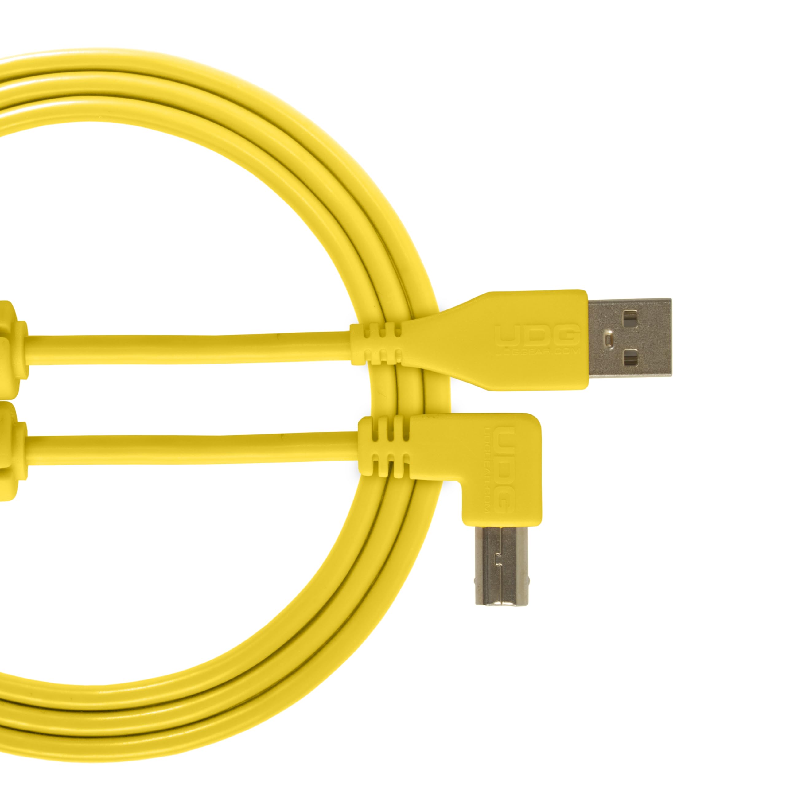 UDGU95004YL Cable USB 2.0 (A-B) - High-speed Audio Optimized USB 2.0 A-Male to B-Male cable, Yellow, 1M