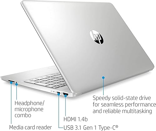 Miniatura 3 de HP Portátil 15-dy1079ms (Core i7-1065G7) 15.6 Full HD 1920x1080 IPS pantalla táctil 12GB DDR4 Ram, 256GB SSD, Webcam, HDMI, Plata, Windows 10 Home