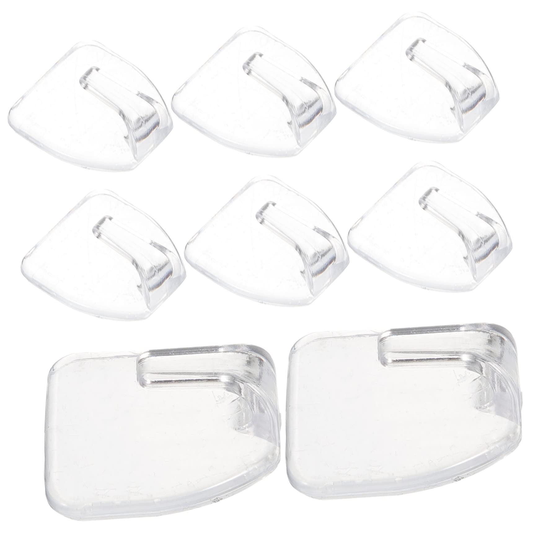 Artibetter 5 Juegos Juego De Ganchos Transparentes Ganchos Pared Enganches Pared Hangers De Pared Adhesivo Percha Para Ducha Adhesivos Para Colgar Pegarse En 8 Uds * 5