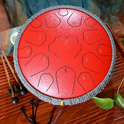 Steel Tongue Drum 15 notas 14 pulgadas miniatura 1