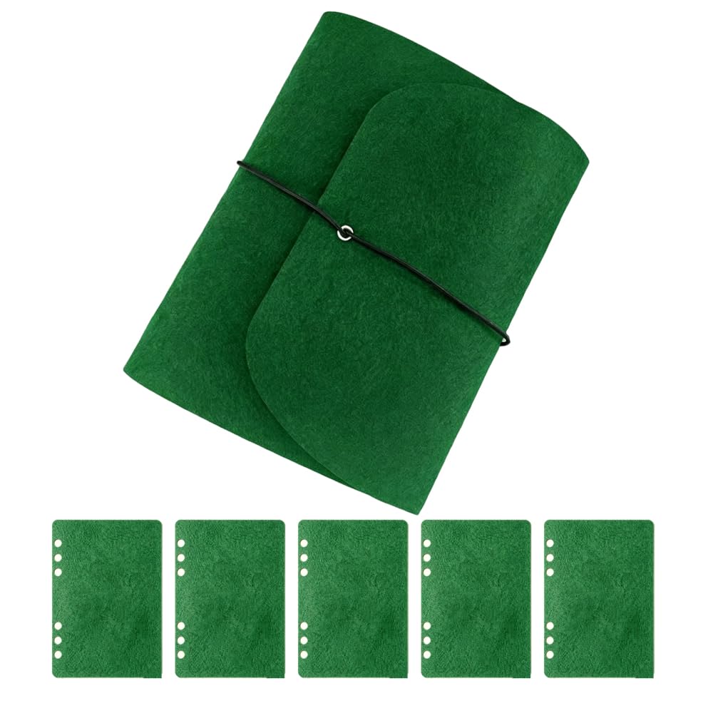 Enamel Pin Display Book, A5 Pin Collection Holder with 5 Felt Pages for Pins Brooches Badges Storage Organizer