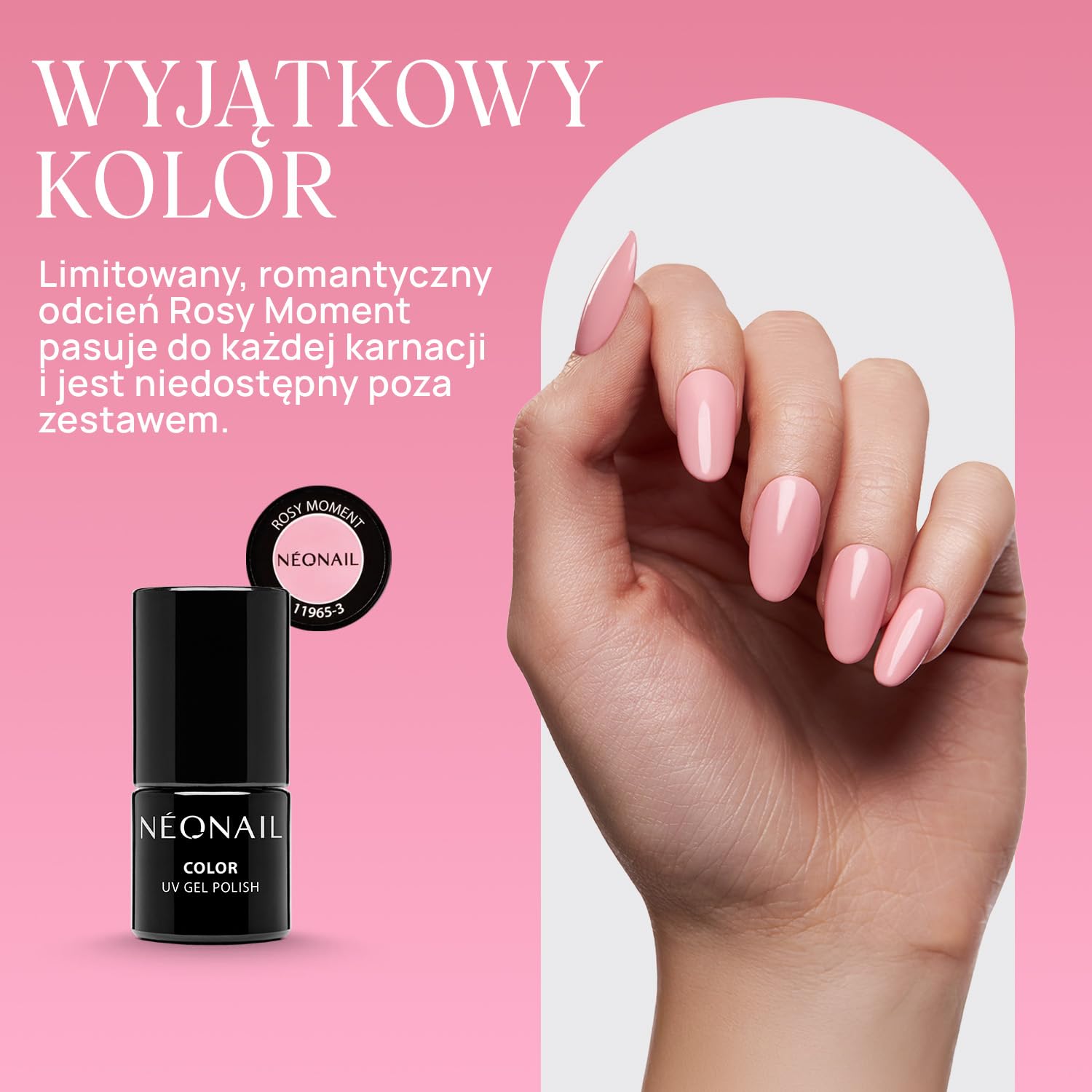 NÉONAIL Zestaw do manicure hybrydowego - Essentials Starter Set - Zestaw do stylizacji paznokci z lampą LED 10W/36