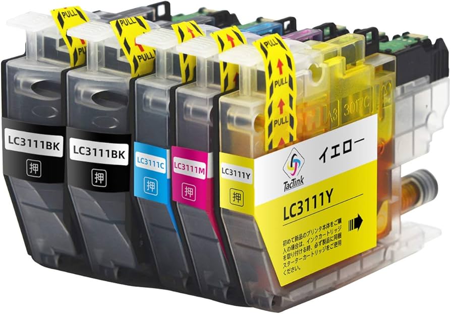 Amazon.co.jp: LC3111-4pk LC3111 ブラザー インク LC-3111 互換